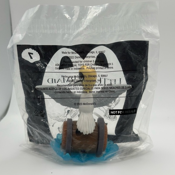 SEALED 2023 McDonald's Happy Meal Toy #7 "Scuttle” Disney The Little Mermaid - Picture 2 of 4